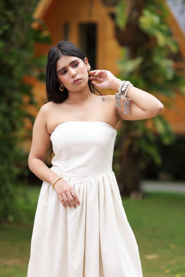 white strapless 2