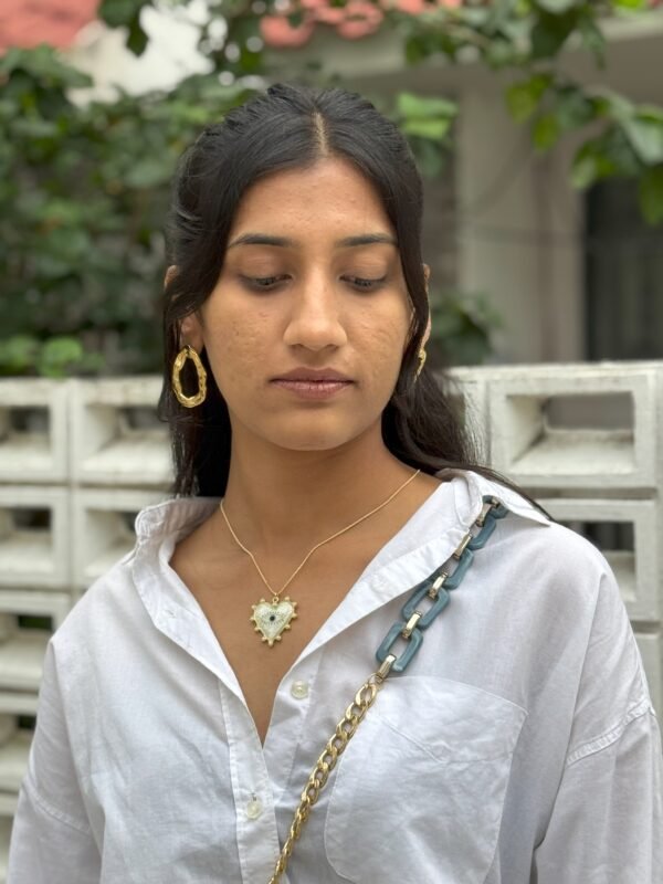 marble eye chain marble eye charm chaijn