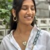 round earrings