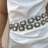silver waist chain