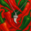 mini chilli charm chain