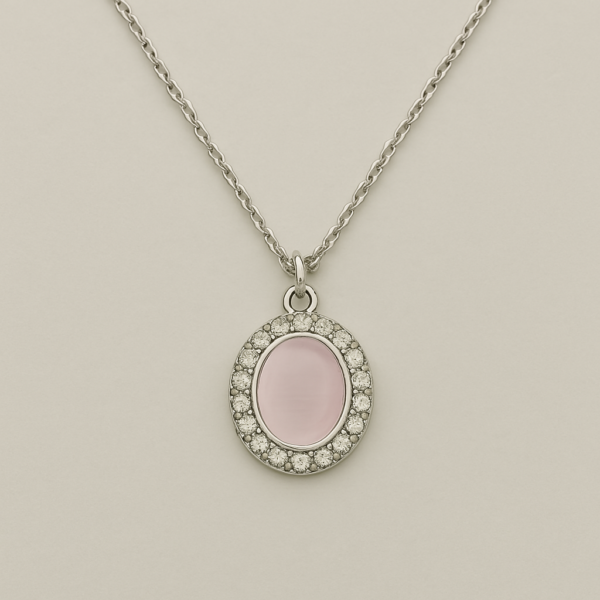 oval diamond chain