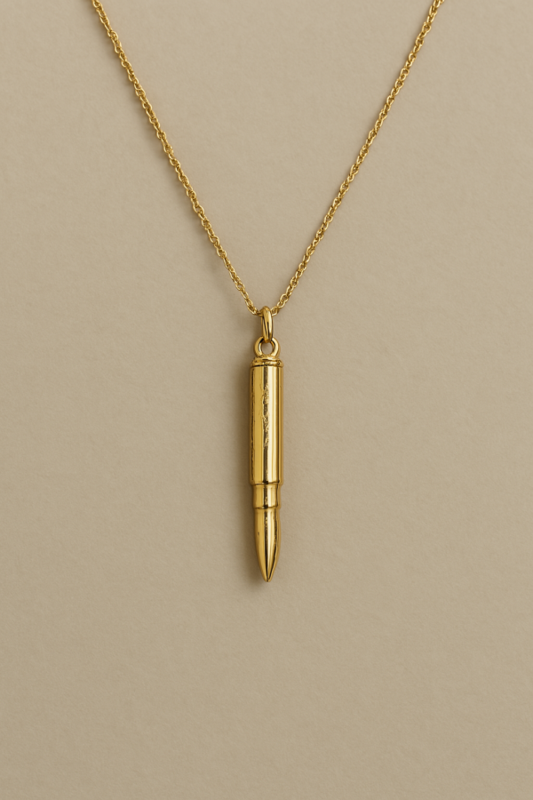 bullet chain gold