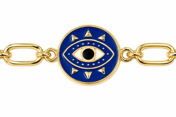 blue evil eye bracelet