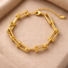 Golden axis bracelet