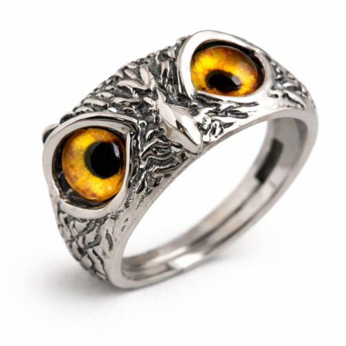 owl eye yellow