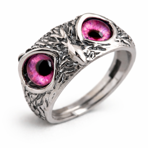 owl eye pink