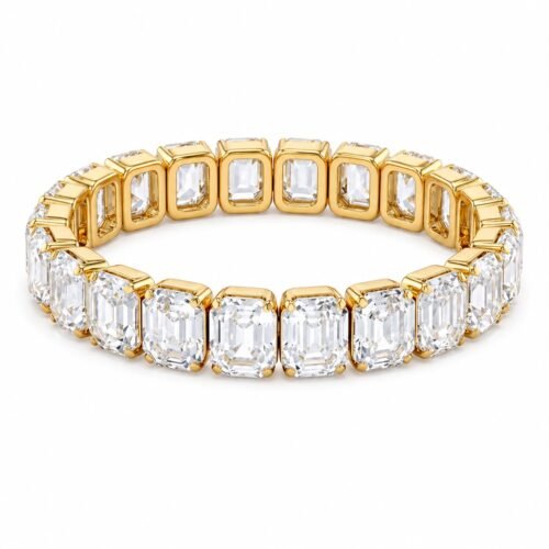 white bracelet