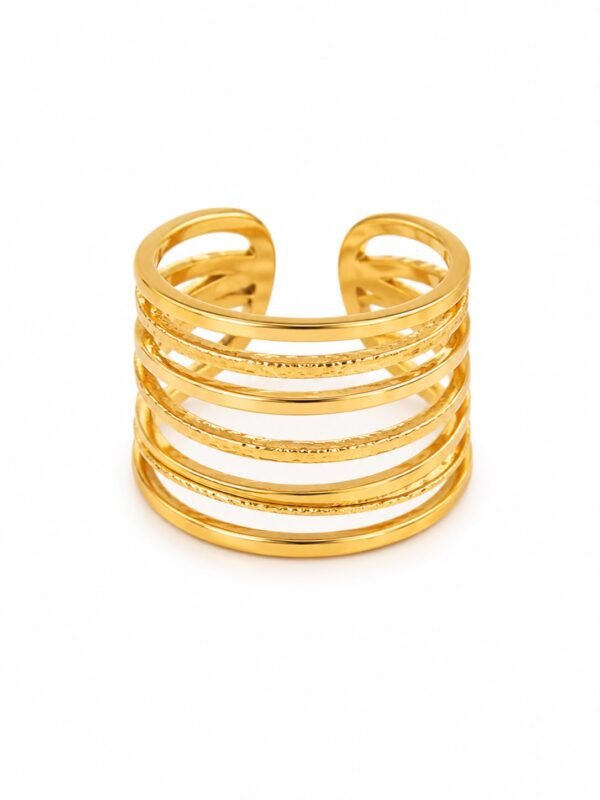 Auric cuff ring
