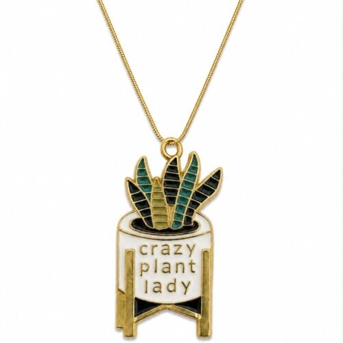 Plant Parent Potted Plant Necklace 🌿