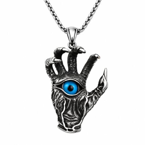 Abyssal Eye Claw Pendant