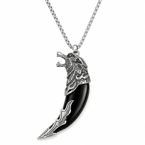 Shadow Wolf Fang Pendan