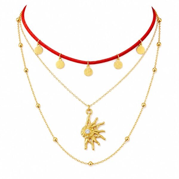 sunshine layers necklace